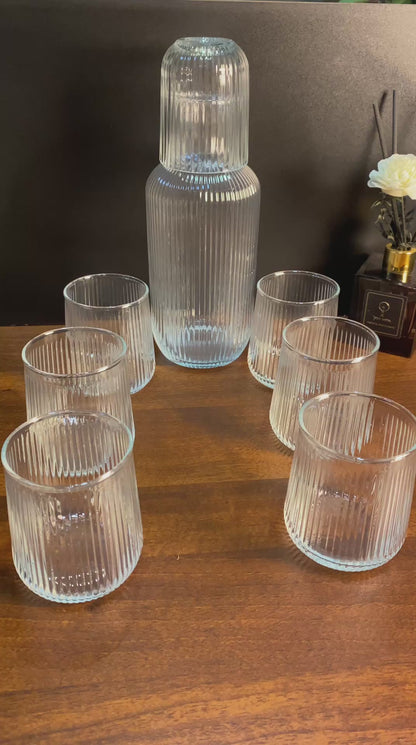 طقم قاروره اليكس بكوب هاواوى 8 قطع