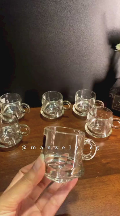 طقم قهوه روبوستا ساده