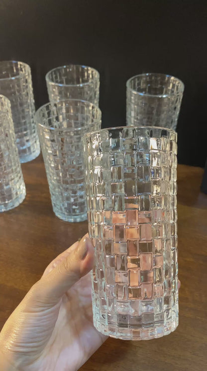 طقم شوب مربعات صوفيا 350مللى 6 قطع