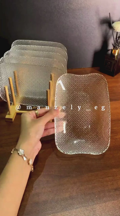 أطباق تسالي سكر