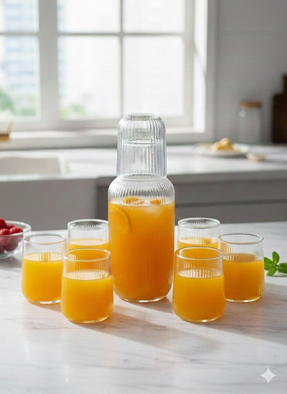 طقم قاروره اليكس بكوب هاواوى 8 قطع