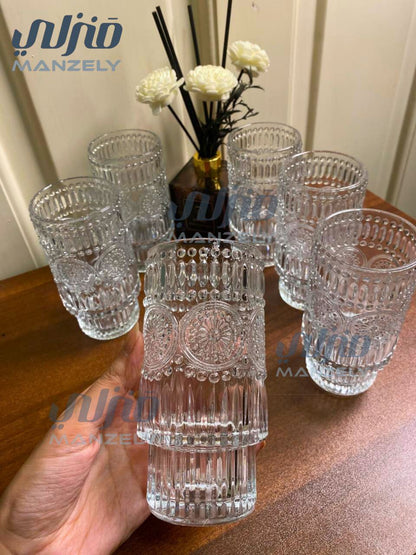 طقم شوب اندلسى6 قطع 330 مللى