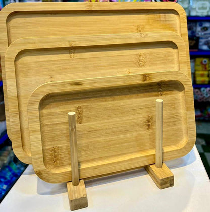 طقم صواني او اورديف
تقديم خشب بامبو مستورد