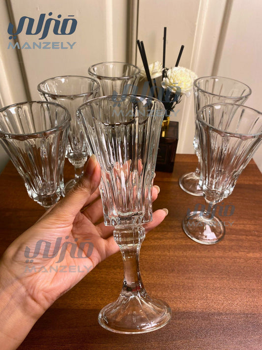 كاسات مدريد 200مللى 6 قطع