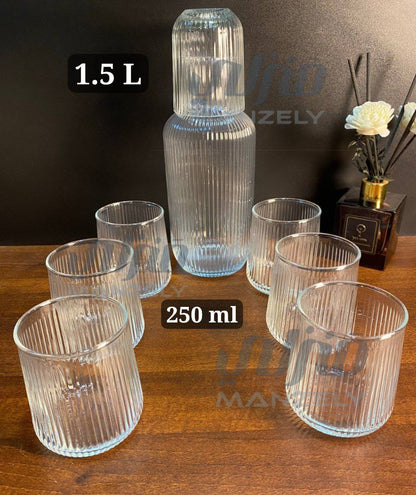 طقم قاروره اليكس بكوب هاواوى 8 قطع