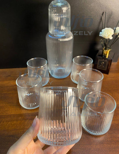 طقم قاروره اليكس بكوب هاواوى 8 قطع