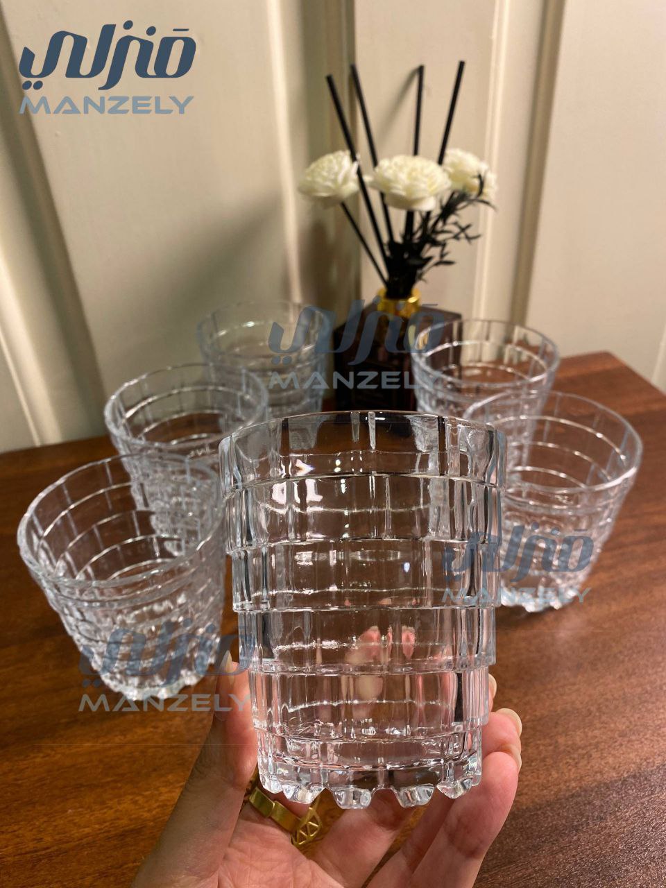 250ml Layered Cup Set, 6 Pieces