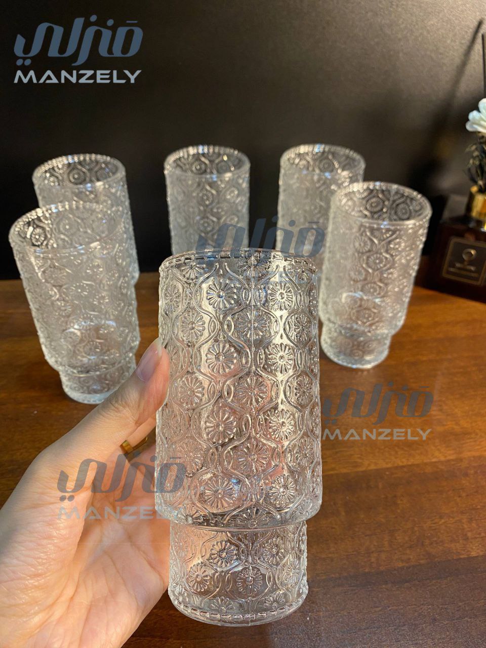 Damascus Coffee Shop Set, 6 pieces, 330ml