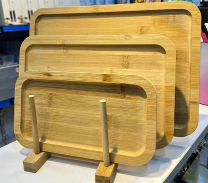 طقم صواني او اورديف
تقديم خشب بامبو مستورد