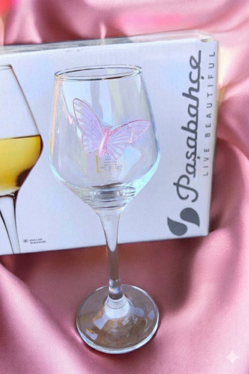 كاسات تركى بازابتشى Daphne فراشه 6 قطع