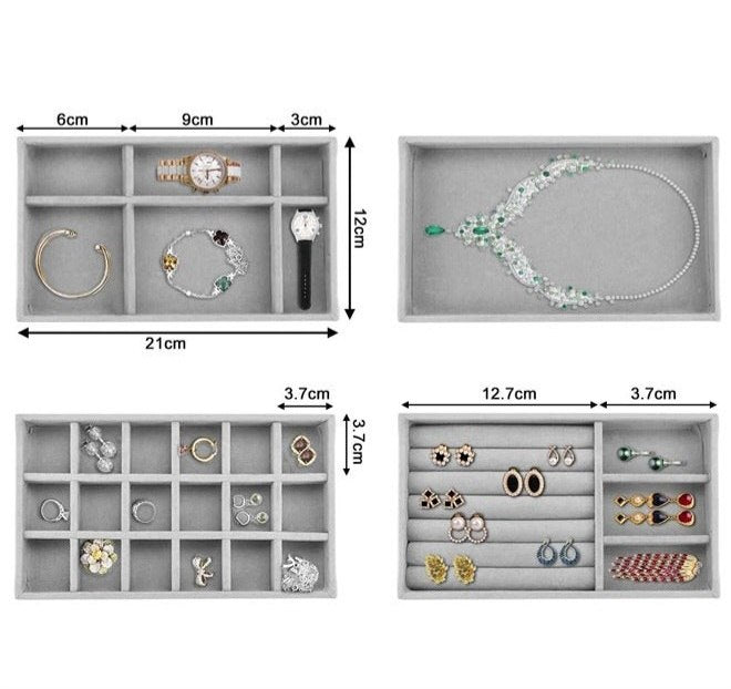   منظم ادراج قطيفه 4*1
