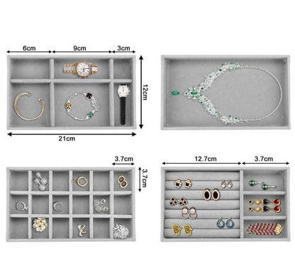  منظم ادراج قطيفه 4*1
