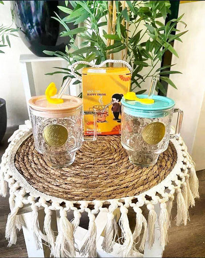 مج زجاج فلامنجو مستورد