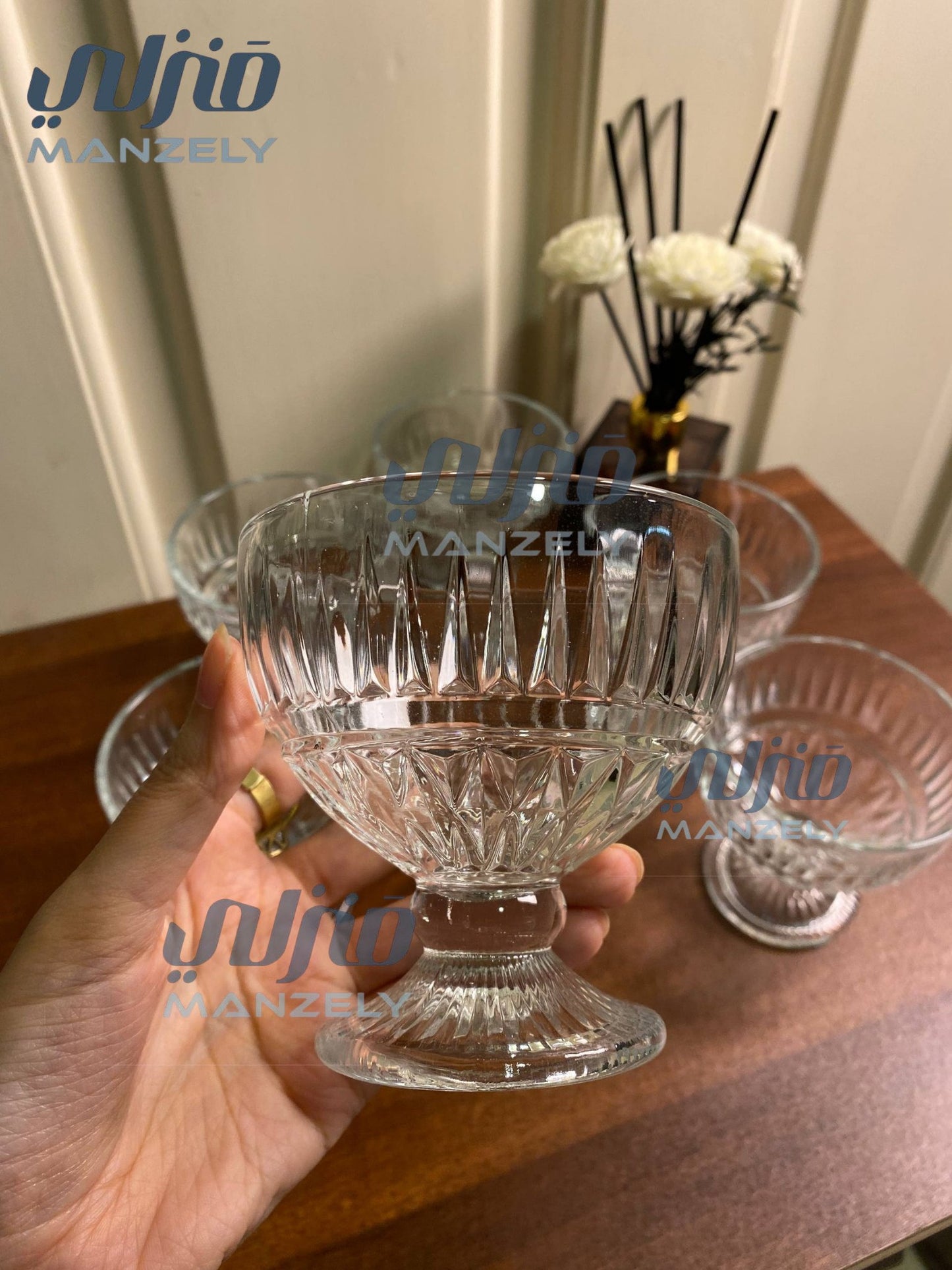 Lucie Two Cups 300ml 6 Pieces