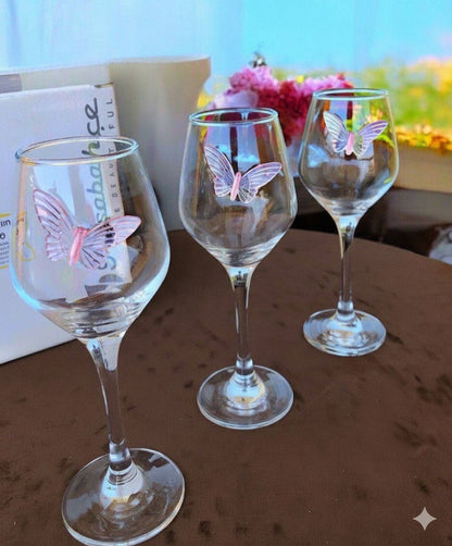 كاسات تركى بازابتشى Daphne فراشه 6 قطع