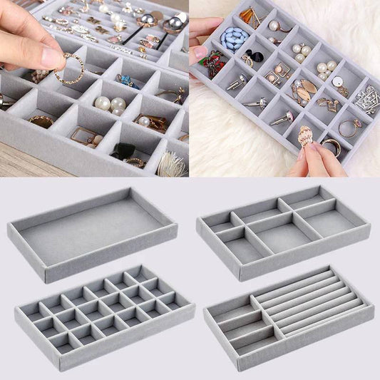 Velvet drawer organizer 4*1